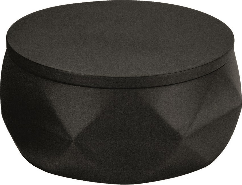 Kleine Wolke Crackle Jar 8046926873 Θήκη για Βαμβάκι Επιτραπέζια από Ρητίνη Λευκή