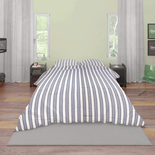 Dimcol Σετ Σεντόνια Μονά 160x240 Navy