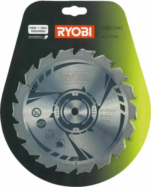 RYOBI Δίσκος κοπής ξύλου 150mm CSB150A1