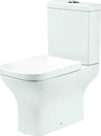 Gloria Suite Square Λεκάνη Δαπέδου Soft Close με Καζανάκι