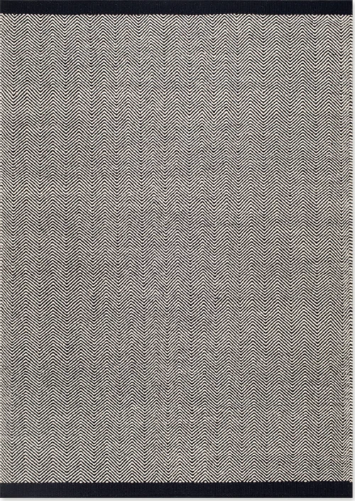 Tapicap Χαλί Herringbone Μαύρο-Άσπρο 200x300cm