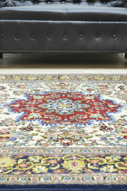 Χειροποίητο Χαλί Ghom Wool 217Χ136 217Χ136cm