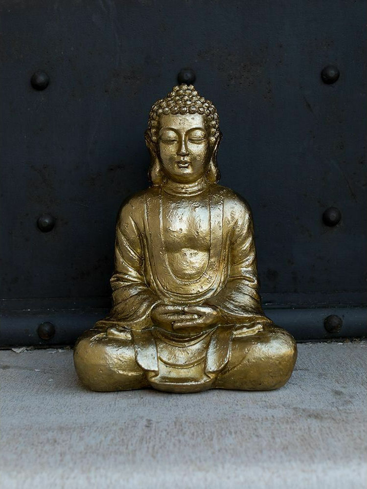 InTheBox Διακοσμητικός Βούδας Πολυρητίνης Adom 25x17x35cm