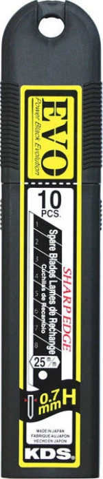 KDS Λάμες 25mm HB-10BH 10τμχ