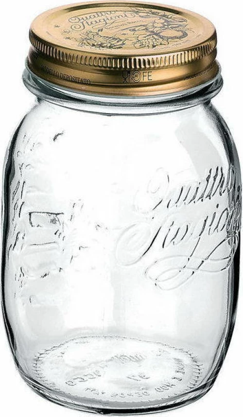 Bormioli Rocco Δοχείο Γυάλινο Quatro Stagioni Διαφανές 1000ml