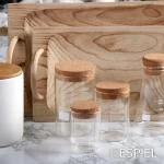 Espiel Δοχείο Γυάλινο Με Πώμα Από Φελλό 150ml