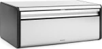 Brabantia Klappbrotkasten Front eckig, Stahl glaenzend