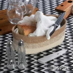 Espiel Ψωμιέρα Ψάθινη Οβάλ 25χ13χ9cm
