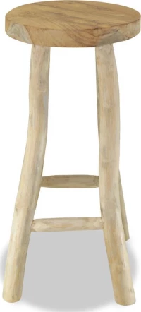 Σκαμπό Μπαρ από Μασίφ Ξύλο Teak
