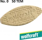 Wolfcraft Καβίλιες Μπισκότο No.0 2921000 50τμχ