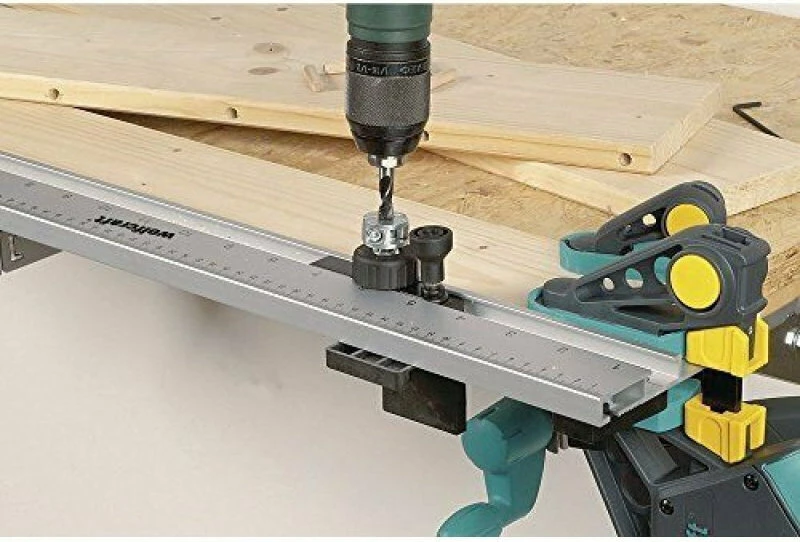 Wolfcraft Οδηγός Τρυπήματος Καβίλιας Αλουμινίου 4650000