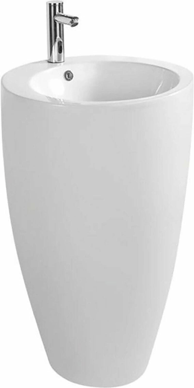 Piccadilly Μ9001 Νιπτήρας Δαπέδου Πορσελάνης 50x50cm Λευκός
