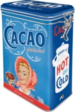 Nostalgic Art Μεταλλικό Κουτί Cacao Addicted 11x7.5x17.5cm
