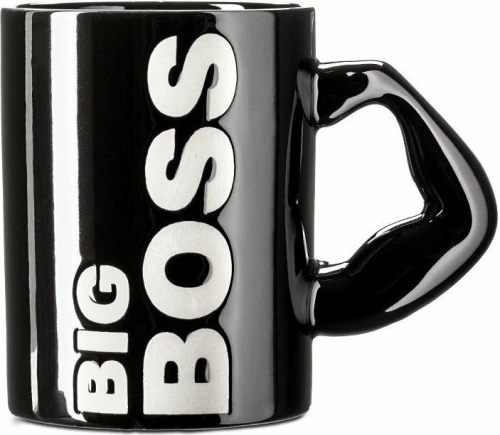 Κεραμική κούπα Big Boss (Μαύρο)