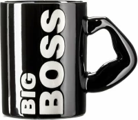 Κεραμική κούπα Big Boss (Μαύρο)