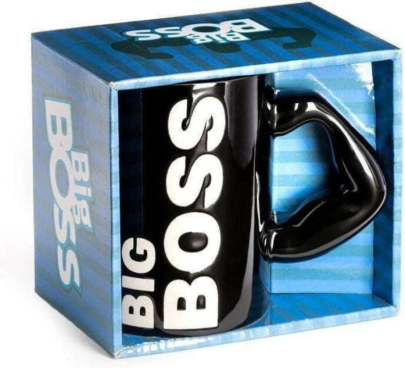 Κεραμική κούπα Big Boss (Μαύρο)