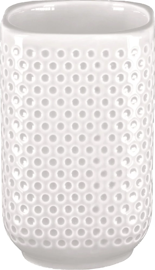 Kleine Wolke Mila 8401100852 Ποτηροθήκη Επιτραπέζια Κεραμική Λευκή