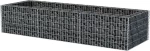 Συρματοκιβώτιο Γλάστρα 270x90x50cm από Χάλυβα 142556