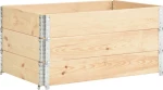 Κολάρα Παλέτας από Μασίφ Ξύλο Πεύκου 80x120cm 3τμχ 310051