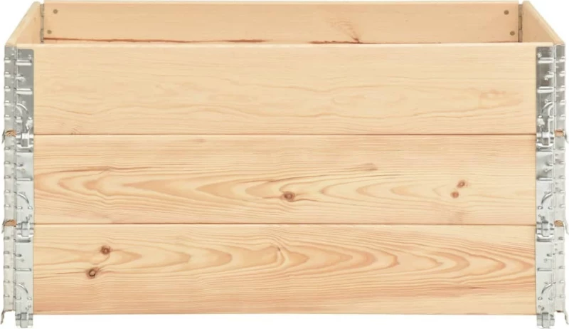 Κολάρα Παλέτας από Μασίφ Ξύλο Πεύκου 80x120cm 3τμχ 310051
