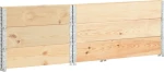Κολάρα Παλέτας από Μασίφ Ξύλο Πεύκου 80x120cm 3τμχ 310051
