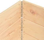 Κολάρα Παλέτας από Μασίφ Ξύλο Πεύκου 60x80cm 3τμχ 310049