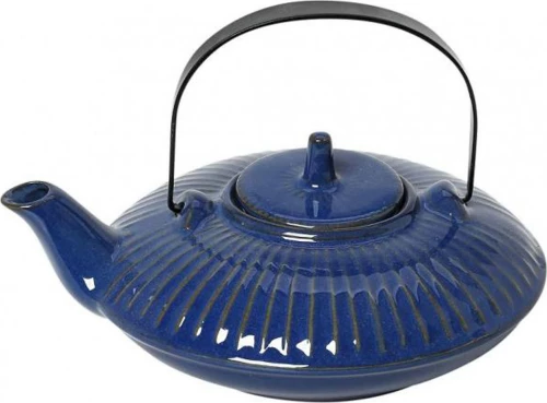 Espiel Τσαγιέρα Κεραμική Μπλε 700ml