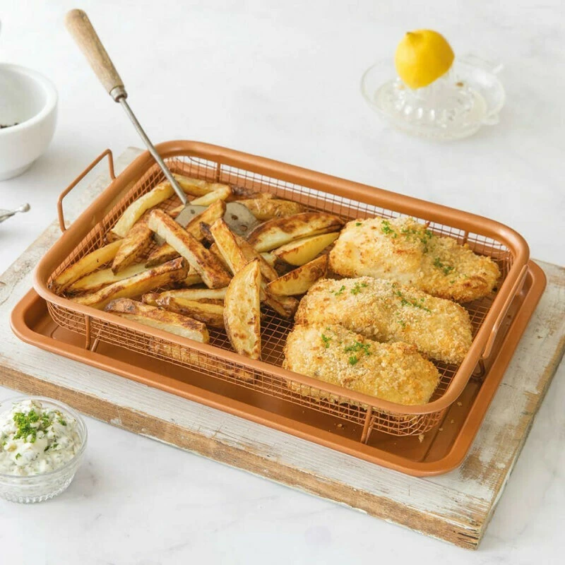 Pyramis Cripsy Tray Ταψί Για Τηγάνισμα