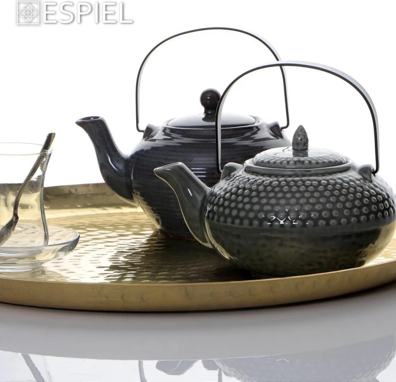 Espiel Τσαγιέρα Κεραμική Μπεζ 700ml