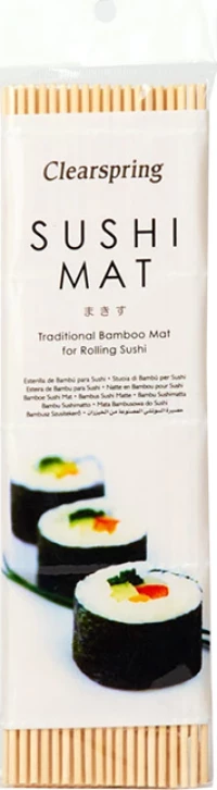 Clearspring Ψάθα Μπαμπού για Sushi 10τμχ