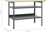 vidaXL 145344 Πάγκος Εργασίας 120x60x85cm