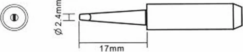 Yihua Μύτη Κολλητηριού YH-2.4/tip