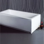 Sanitec Quadra Ευθύγραμμη 180x80 cm