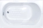 Sanitec Gloria Ευθύγραμμη 125x70 cm