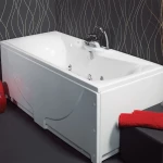 Sanitec Iris Ευθύγραμμη 180x80 cm