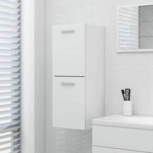 vidaXL 804988 Ντουλάπι Μπάνιου 30x30x80cm Λευκό