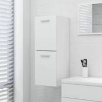 vidaXL 804988 Ντουλάπι Μπάνιου 30x30x80cm Λευκό