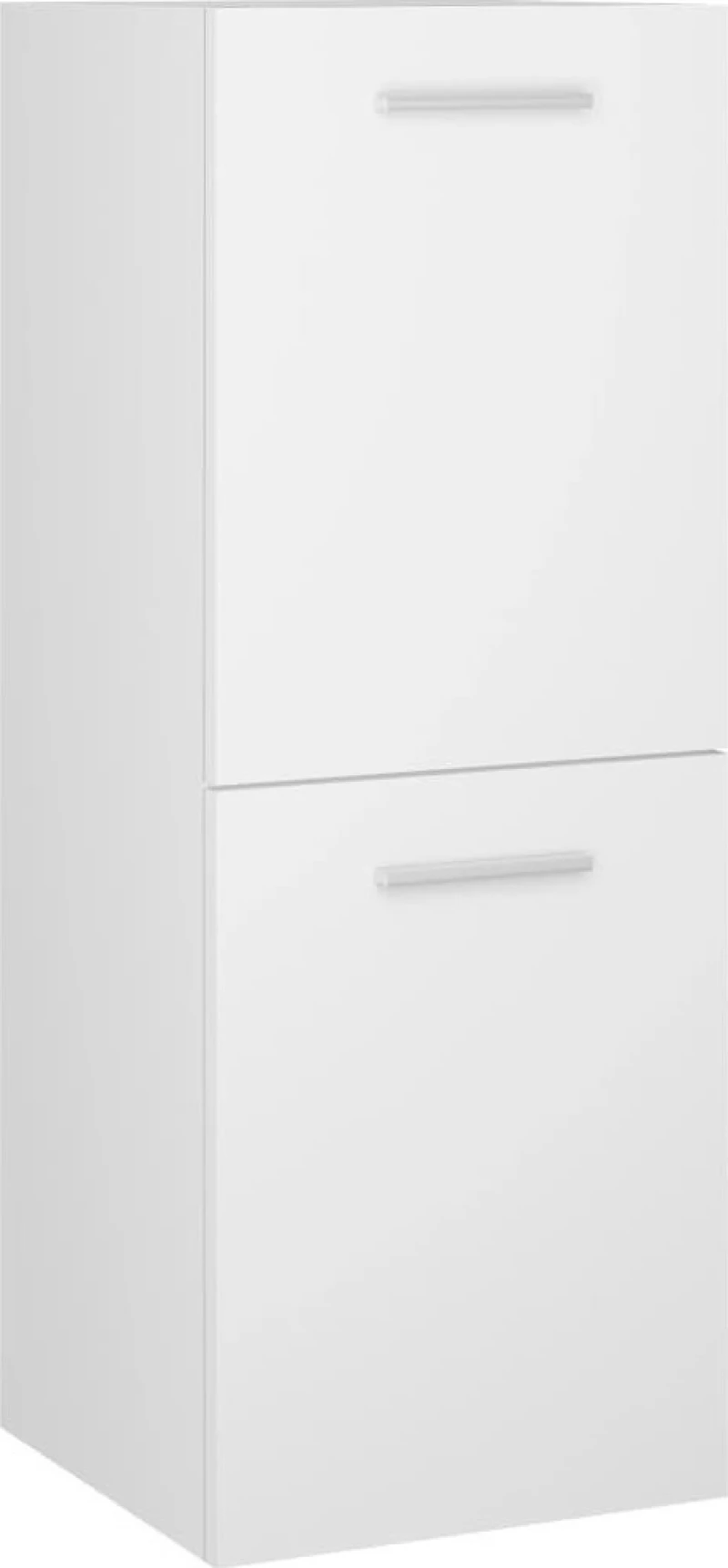 vidaXL 804988 Ντουλάπι Μπάνιου 30x30x80cm Λευκό