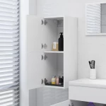 vidaXL 804988 Ντουλάπι Μπάνιου 30x30x80cm Λευκό