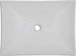 vidaXL 140700 Επικαθήμενος Νιπτήρας Κεραμικός 65.5x39cm Λευκός