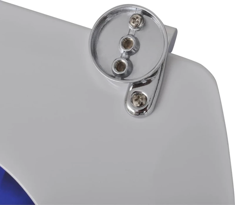 vidaXL 275912 Καπάκι Λεκάνης Ξύλινο 43.7x37.8cm Δελφίνι