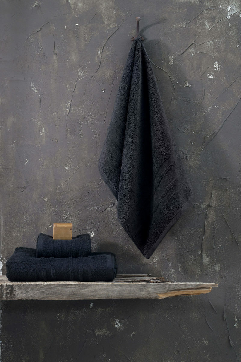 Rythmos Σετ Πετσέτες 3τμχ Laura 02 Soft Grey