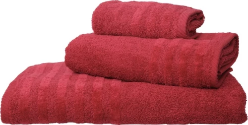 Anna Riska Σετ Πετσέτες 3τμχ Spa 7 Red