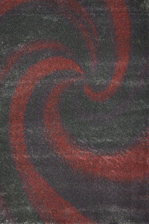 Χαλί Emerald 7402/198 (74016) Anthracite-Red 200X290cm
