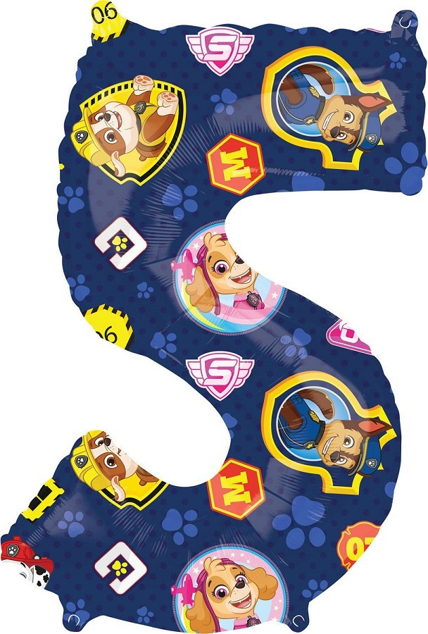 Μπαλόνι Νούμερο 5 Paw Patrol