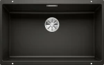 Blanco Subline 700-U Υποκαθήμενος Νεροχύτης 70x40cm Black