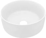 vidaXL 147009 Επικαθήμενος Νιπτήρας Κεραμικός 40x40cm Λευκός