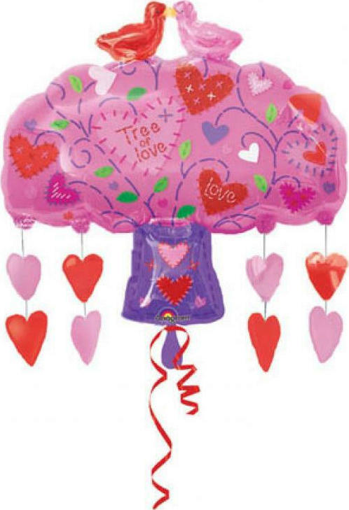 Μπαλόνι Love Birds Tree