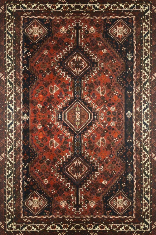 Χειροποίητο Χαλί Ghasqai 55976 258X170 258X170cm