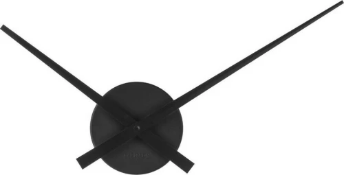 Karlsson Ρολόι Τοίχου Little Big Time Black Μεταλλικό